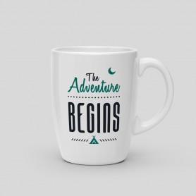 Mug The adventure begins Mug The adventure begins
